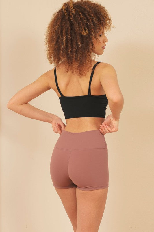 ALAMAE APPAREL - Naomi Brushed Nylon Training Short | Available in 5 Colors